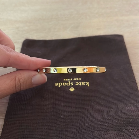 Kate Spade Crystal Hinge Bangle - Picture 1 of 5